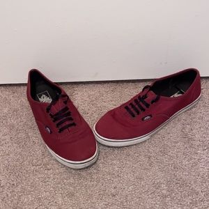 Maroon VANS